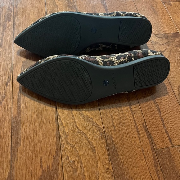 Rothy's Leopard Pattern Pointy Flats - Picture 2 of 5